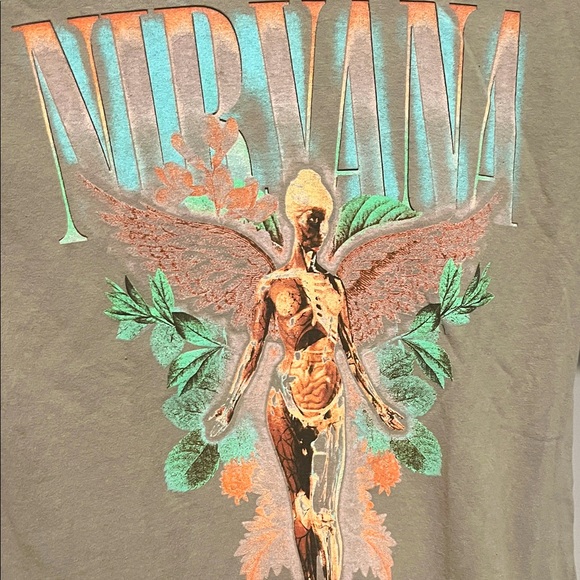 Vintage NIRVANA acid wash In Utero - Picture 1 of 5